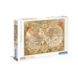 Clementoni Ancient Map puzzle 2000 kom | shoptok.hr