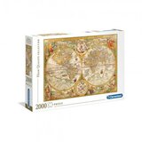 Clementoni puzzle 2000 hqc ancient map Cene