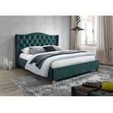  Tapecirani krevet ASPEN 200*160 cm - baršun - zelena | shoptok.hr