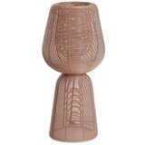 Light & Living Svetlo rdeča namizna svetilka (višina 42 cm) Aboso – Cene