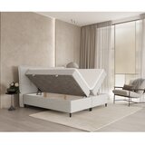 Maison de Rêve Svetlo siva boxspring postelja s prostorom za shranjevanje 140x200 cm Sinai – | Shoptok.si