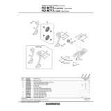  Kotačić Zadnjeg Mjenjača Shimano Rd-M773, Guide I Tension Pulley | shoptok.hr
