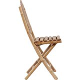  Sklopive vrtne stolice s jastucima 2 kom od bambusa | shoptok.hr