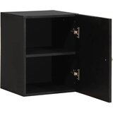 vidaXL Ormar za Zid Zidne Crna 38 x 33 x 48 cm Čvrsto drvo manga | shoptok.hr