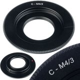 Rosfix ADAPTER C-MOUNT – MIKRO 4/3 ZA OLYMPUS/PANASONIC | OKSIDIRAN ALUMINIJ, ZA PEN E-PL6, G6, GH3, (5000073643) | Shoptok.si