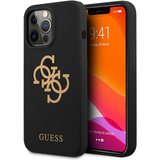 Guess maska za iPhone 13 Pro Max 6.7 Hc Silicone (GUHCP13XLS4GGBK) crna Cene