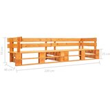  Vrtni dvosjed od paleta boja meda drveni | Eponuda.com