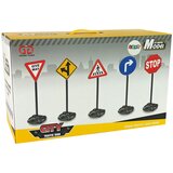 Veliki set edukativnih prometnih znakova 82 cm - 5 znakova | shoptok.hr