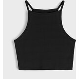Sinsay Crop top u stilu negližea | shoptok.hr