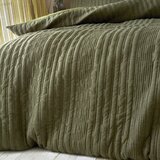 Pineapple Elephant Kaki zelena enojna posteljnina 135x200 cm Tamba Stripe – | Shoptok.si