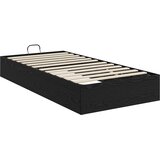  Otomanski krevet s pohranom Crni Hrast 193 x 90 x 25 cm | shoptok.hr