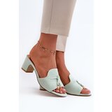 PS1 Women's Sandals In Mint Eco Suede On Heel Jemenna | Eponuda.ba