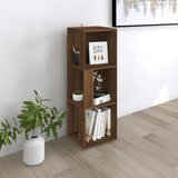 vidaXL Kutni ormarić boja smeđeg hrasta 33x33x100 cm konstruirano drvo Cijene