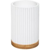 5five čaša za četkice modern 7,1X11cm poliresin/kamen bela | Eponuda.com