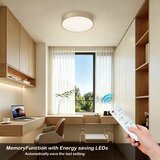 Brilagi LED prigušiva stropna svetiljka POOL LED/36W/230V, prečnika 30 cm, zlatna + daljinski upravljač | Eponuda.com