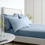 Bianca Modra napenjalna rjuha iz bombažnega perkala 185x200 cm Cotton Percale – | Shoptok.si