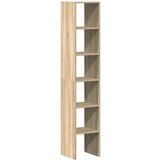 Maison Chic 2 kosi Knjižne omare - Knjižni regal zložljiva sonoma hrast 30x30x80cm inž. les, (21724728) Cene