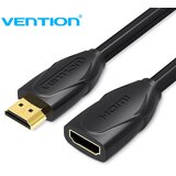 Vention HDMI Ekstenzioni kabel (3m, HDMI Muški na Ženski 1.4v, crni) Cijene