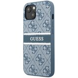 Guess Trdo ohišje za Apple iPhone 13 Mini PU 4G Stripe, Modra, (21244300) Cene