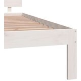  Posteljni okvir bel trden les 180x200 cm 6FT, (20647915) | Shoptok.si