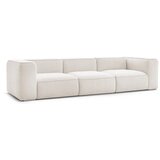 Bobochic Paris Bela sedežna garnitura 345 cm Zephyr – | Shoptok.si