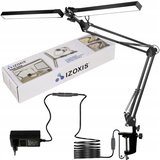  Alu. 230V 168 LED gibljiva dvojna namizna svetilka črna Cene