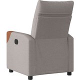  Električni naslonjač od tkanine smeđesivi | shoptok.hr