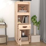 vidaXL visoka komoda 34 x 40 x 108,5 cm od masivne borovine | shoptok.hr