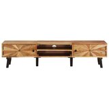 TV ormarić 145 x 35 x 35 cm od masivnog bagremovog drva | Eponuda.ba