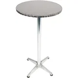 bistro stol 60 cm BISTRO – srebrni