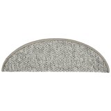  Tepisi za stepenice 15 kom svjetlosivi 56x17x3 cm | shoptok.hr