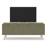 Marckeric Zelena TV omarica v mat dekorju 140x53x40 cm Campus – | Shoptok.si