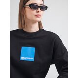 Karl Lagerfeld jeans Majica svetlo modra / črna / bela | Shoptok.si