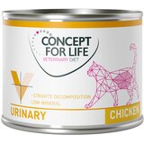 Concept for Life Veterinary Diet Urinary piščanec - Varčno pakiranje: 12 x 200 g | Shoptok.si