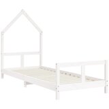  Okvir za dječji krevet bijeli 80 x 200 cm od masivne borovine | Eponuda.com