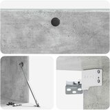 TV ormar za zid 98 x 41 x 30 cm Betonska siva Konstruirano drvo | shoptok.hr