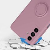 Onasi silikonski ovitek liquid ring za samsung galaxy A33 5G A336 - vijola | Shoptok.si