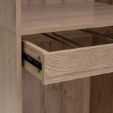 Casa Selección Odprta modularna garderobna omara v hrastovem dekorju v naravni barvi 60x180x45 cm Modular – | Shoptok.si