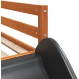  Krevet na kat s toboganom i ljestvama 75x190 cm od borovine | shoptok.hr