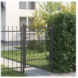 vidaXL ograjna enokrilna vrata s ključavnico HORST u
