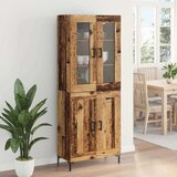 Highboard 2 kom. Staro drvo 69,5 x 34 x 180 cm | shoptok.hr