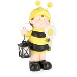 BIZZOTTO figura vrtna, fantek čebela z lučko, 39,5 cm | Shoptok.si