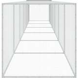  Kavez za kokoši s krovom antracit 603x98x90 cm pocinčani čelik | shoptok.hr