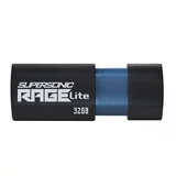 Patriot USB ključ Supersonic Rage Lite, 32 GB, črno-modra
