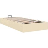 vidaXL otomanski okvir kreveta bez madraca krem 100x200 cm od tkanine | shoptok.hr