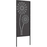  Privatnost u vrtu Crna 50 x 140 cm Hladno valjana čelična | shoptok.hr