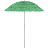 vidaXL Senčnik za na plažo Hawaii zelen 180 cm, (20609590) Cene