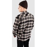 Brixton Bowery Flannel Srajca black / charcoal / beige | Shoptok.si