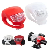  Set dveh silikonskih kolesarskih svetilk 2+2 LED