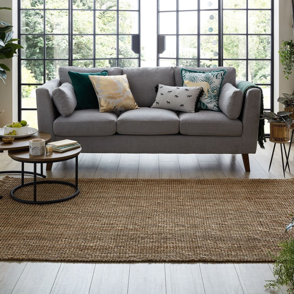 Flair Rugs Juten tepih u prirodnoj boji 300x400 cm Jute Boucle – | shoptok.hr
